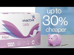 Incontinence pads for ladies with real bang for your buck!