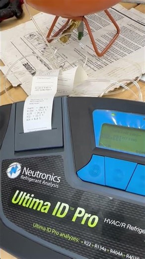 Refrigerant analyzer#basic#training #ofwlife