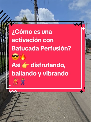 Experiencia Única con Batucada Perfusión