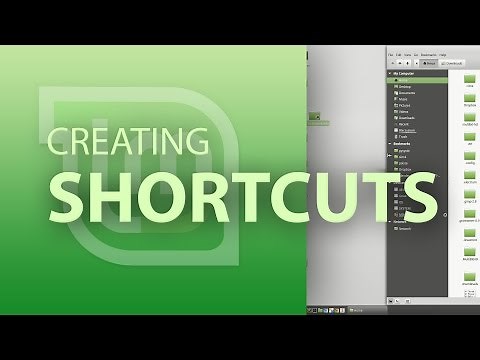 How to create shortcuts in Linux Mint