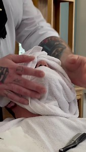 197K views · 2.6K reactions | Straight razor shave by Miky!...