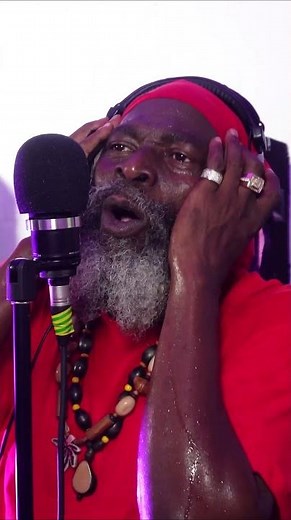 When Capleton recording a powerfull dubplate on Cuss Cuss Riddim for Irie Ites