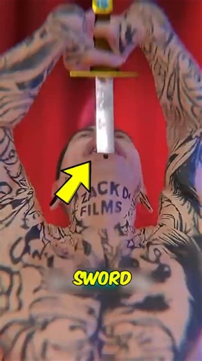 Sword Swallowing Isn’t Just an Illusion #SwordSwallowing #MagicRevealed #ExtremeSkills