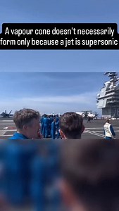 F-18’s vapor cone fools everyone—supersonic? Nah! 😎 (Credits: worldofplanes3 on tiktok) An F/A-18 Hornet buzzes a carrier’s deck, troops gawking as a ghostly vapor cone wraps its 60-foot frame at 600 mph. You’d swear it’s breaking the sound barrier, but nope—vapor cones spark when humid air slams into low-pressure zones over wings, condensing into mist even at subsonic 0.8 Mach. In 2023, Navy Hornets dazzled carriers with these halos in muggy Pacific flybys, no Mach 1 needed. “It’s air throwing