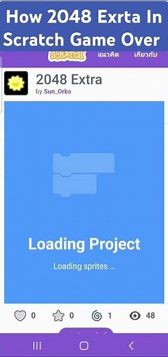 How 2048 Extra In Scratch Game Over