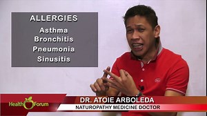Alam nyo ba na bawal ang mga prutas na may dagta sa mga mayroong Asthma, Bronchitis, Pneumonia, Sinusitis, PTB, Koch's Infection at Emphysema? Erratum: It should be "Koch's Infection" NOT "Cox Infection" as seen on the video. | Health Forum with Doc Atoie