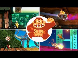 Donkey Kong Bananza - All Classic DK Country Levels 100% (4K)