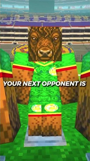Your next opponent is him 🇸🇳| 🇧🇪 Minecup v1.1 for Minecraft, download in my Channel #minecup