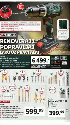 LIDL - PARKSIDE KATALOG