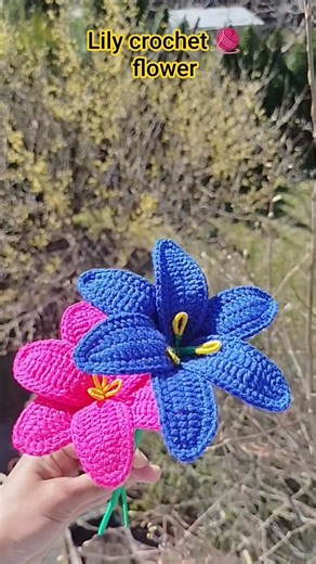 How to assemble Lilies || simple crochet Flower assembly tutorial #shorts