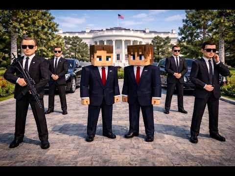 ​I Became the President of the USA in Minecraft! 🇺🇸🏛️