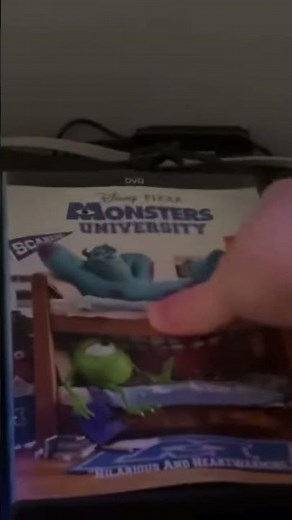 Opening To Monsters University 2013 DVD