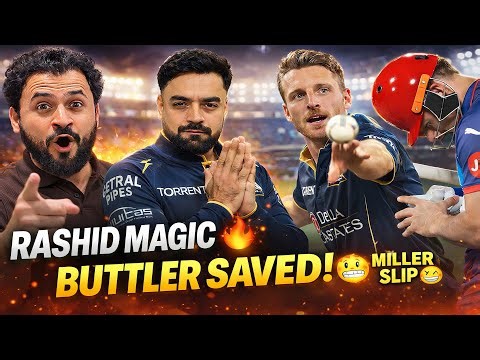 Rashid Khan Magic + Buttler Run-Out 😳 GT Steals Last Ball Thriller as Miller Falters!
