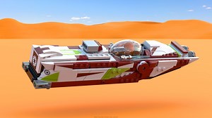 LEGO MOC-156513 Obi Wan´s TURBO Speeder (Star Wars 2023)