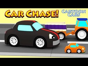 Another CRAZY Police CAR CHASE ! - Cartoon Cars NEW Episodes 2021! - Cartoons for kids