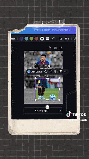 Easy Image Noise Effect in Canva | Part 03