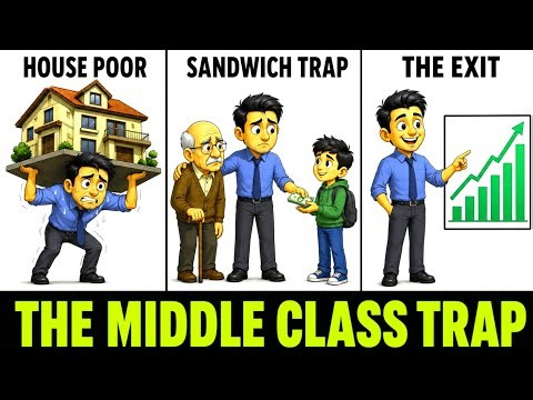 The Middle Class Trap: Why You're Working Hard But Staying Poor (Middle Class Trap Explained)