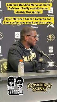 Colorado Chris Marve - Buffs DC Reveals WHO’S DOMINATING Spring Ball 😤