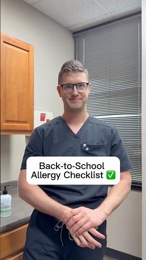 Back-to-School Allergy Checklist ✅