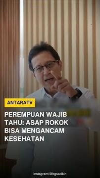 Perempuan wajib tahu: Asap rokok bisa mengancam kesehatan