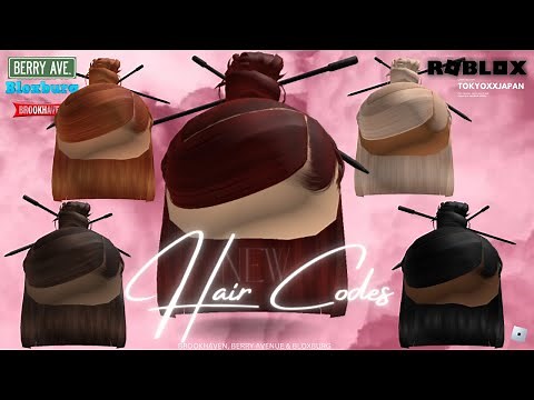NEW Roblox BADDIE Hair Codes for Berry Avenue Hair #roblox #berryavenue #brookhaven #bloxburg