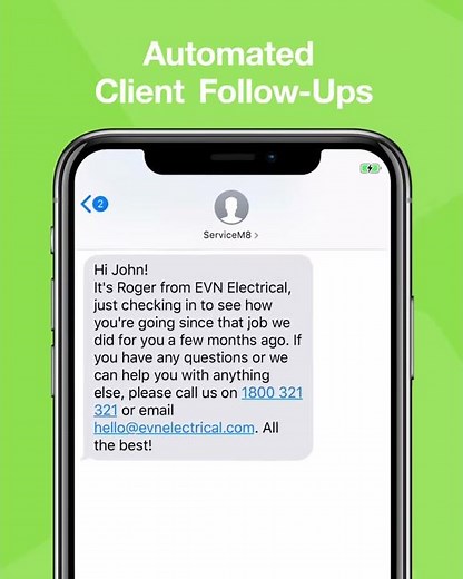Automate Email & Text Follow Ups with ServiceM8