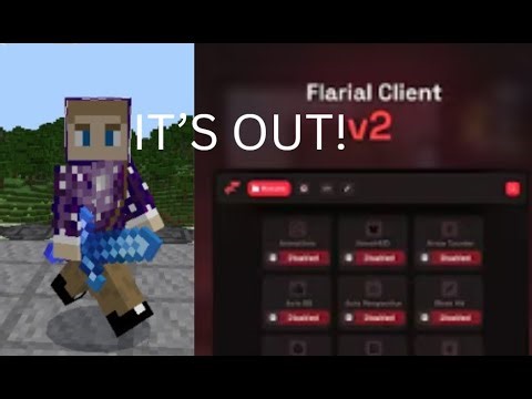 I tried Flarial Client V2!