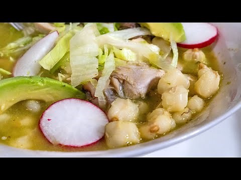 Pozole Verde de Pollo | Recetas Mexicanas Faciles