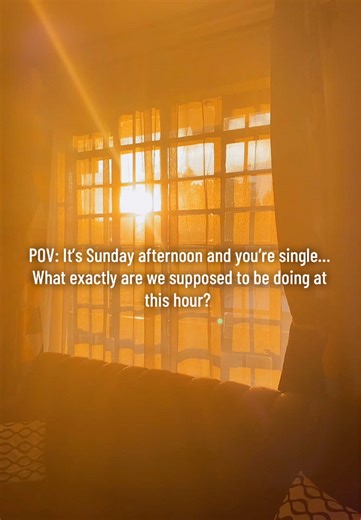 How to Enjoy a Sunday Afternoon as a Single