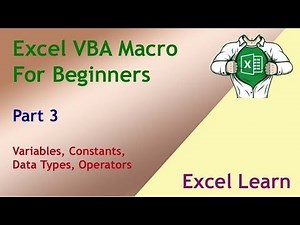 VBA Macro in Tamil Part 3