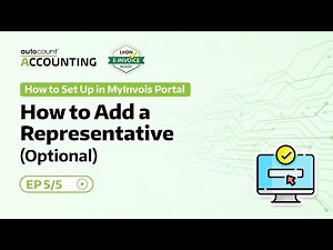 05 How to Add a Representative (Optional)