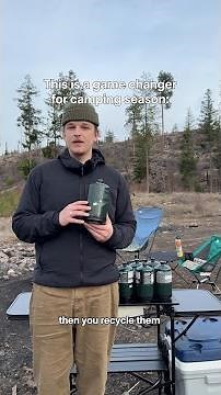 MEC staffer on practical camp upgrades with Ignik TapRack 4 Refillable Propane System