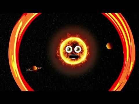 PDS 70 Solar System Song Reverse 4x speed