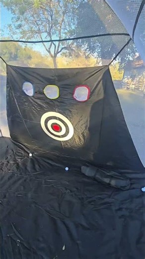 Golf Training Net 10x7 FT – Backyard & Garage Swing Practice Kit Improve swing power, accuracy, and