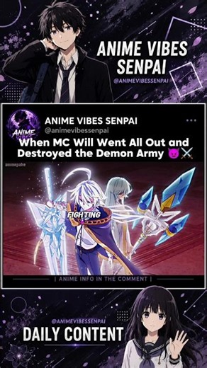 When MC Will Went All Out and Turned Demons Into Dust 😈⚔️ #anime #animeedits #animemoments #shorts