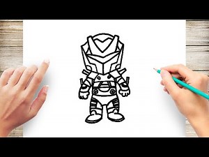 How to Draw Chibi Omega