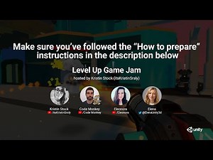 Your First Game Jam hosted by Kristin, Elena, Code Monkey and Eleonora
