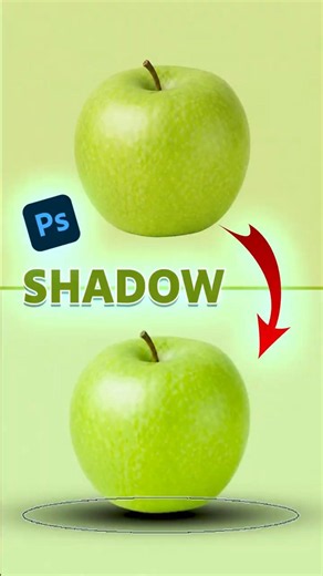 How to Add a Perfect Drop Shadow in Photoshop #Shorts