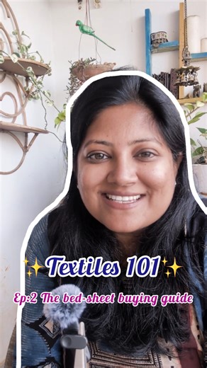 Kari by Kriti ® on Instagram: "Textiles 101 | Ep:2 The bed-sheet buying guide Buying bedsheets can be tricky, especially if it is an online purchase, but understanding the anatomy of a textile changes everything. In this episode of Textile 101, we’re teaching you how to look past the label. Stop buying based on the packaging and start buying for the sleep you deserve.💙 Which do you prefer: Crisp & Cool or Silky & Soft? Let us know below! . . . . . . . . . . #KariByKriti #Textile101 #bedsheetgui