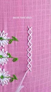 48K views · 320 reactions | Embroidery cross stitch for beginners 曆瑱 | Secret Hand Stitch | Facebook