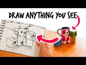 How to draw what you see, even if you don't know how to draw