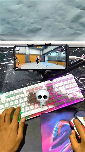 Free Fire keyboard mouse ⌨️ 🖱📲 gameplay #keyboard​​​ #ggmousepro2​​​ #viralv​​