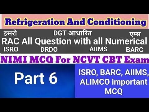 RAC Question and Answers Part 6 //Important questions for Exam //isro//AIIMS//BARC//DRDO