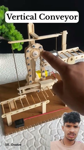 VERTICAL CONVEYOR MECHANISM DEMO MODEL