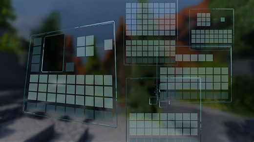 超好看玻璃板风格GUI包