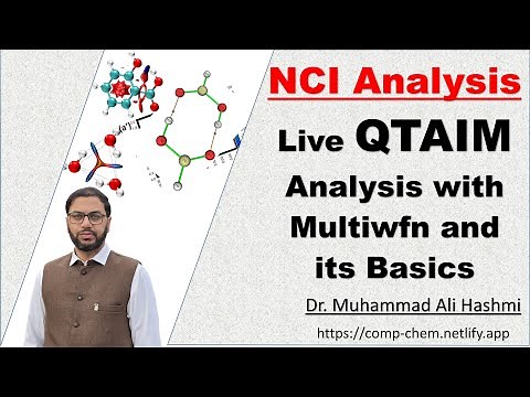 Performing Live QTAIM Analysis in Multiwfn | Understanding Bond Critical Points (BCPs)