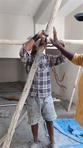 the strongest scaffolding knot ever! 🔥200kg load test