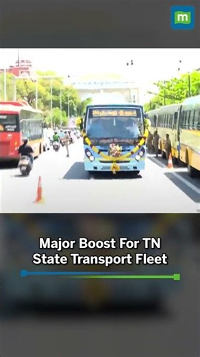 Tamil Nadu CM Vijay Flags Off 300 New State Transport Buses In Chennai
