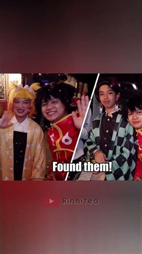 Luffy Looking for “Gonpachiro” | One Piece x Demon Slayer Cosplay