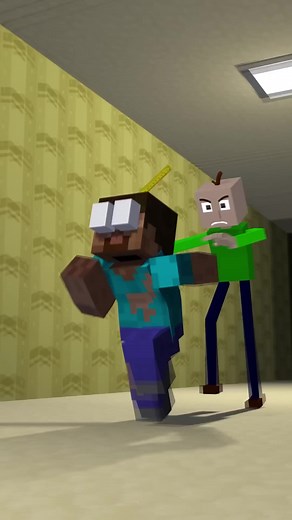 81K views · 1.8K reactions | Baldi Basic Chase Herobrine #shorts | GW MASUM | Facebook